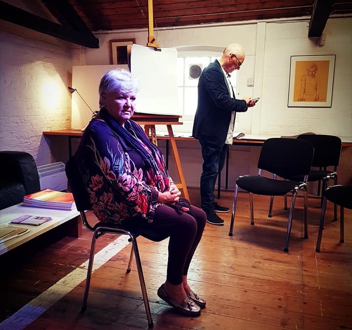 IF YOU COULD MEET AND DRAW A PORTRAIT OF SOMEONE FROM THE RECENT PAST, WHO WOULD THAT BE?